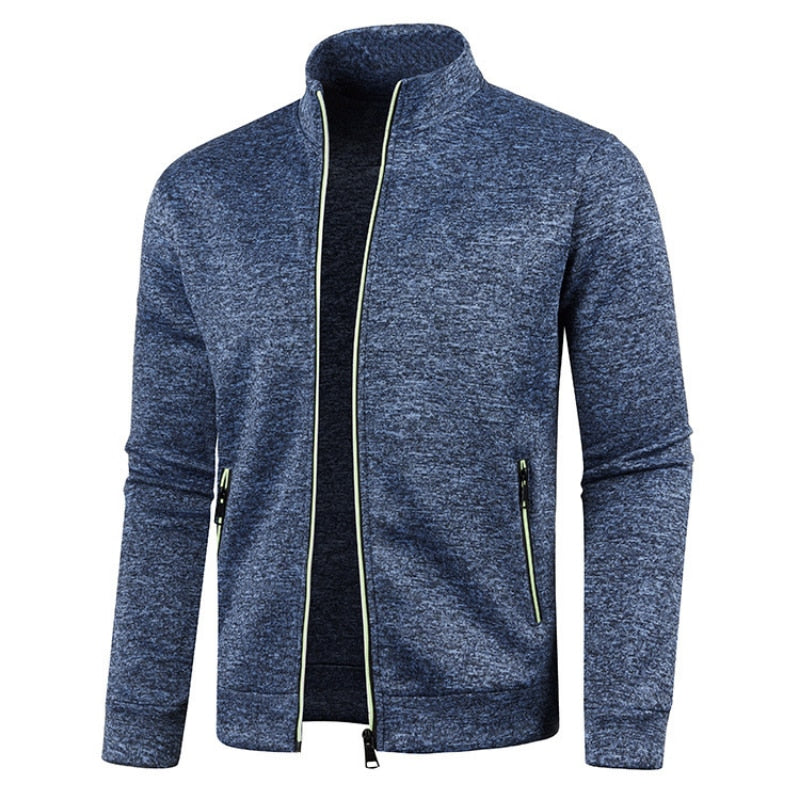 Spring Men's Turn-down Collar Sweatshirt Zipper Stand Collar Pullovers Man Sweatshirts Man Zippers Sweater Coats Best Find