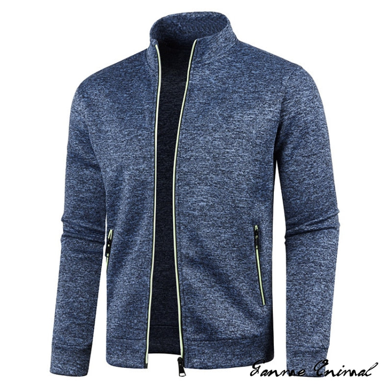 Spring Men's Turn-down Collar Sweatshirt Zipper Stand Collar Pullovers Man Sweatshirts Man Zippers Sweater Coats Best Find