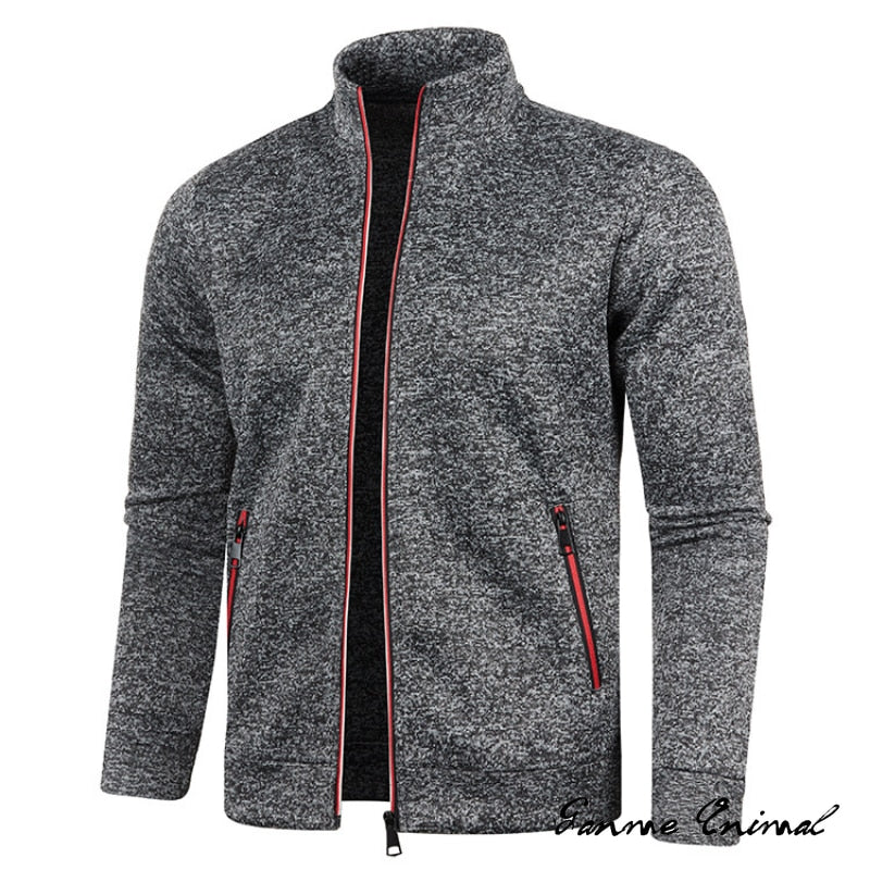Spring Men's Turn-down Collar Sweatshirt Zipper Stand Collar Pullovers Man Sweatshirts Man Zippers Sweater Coats Best Find