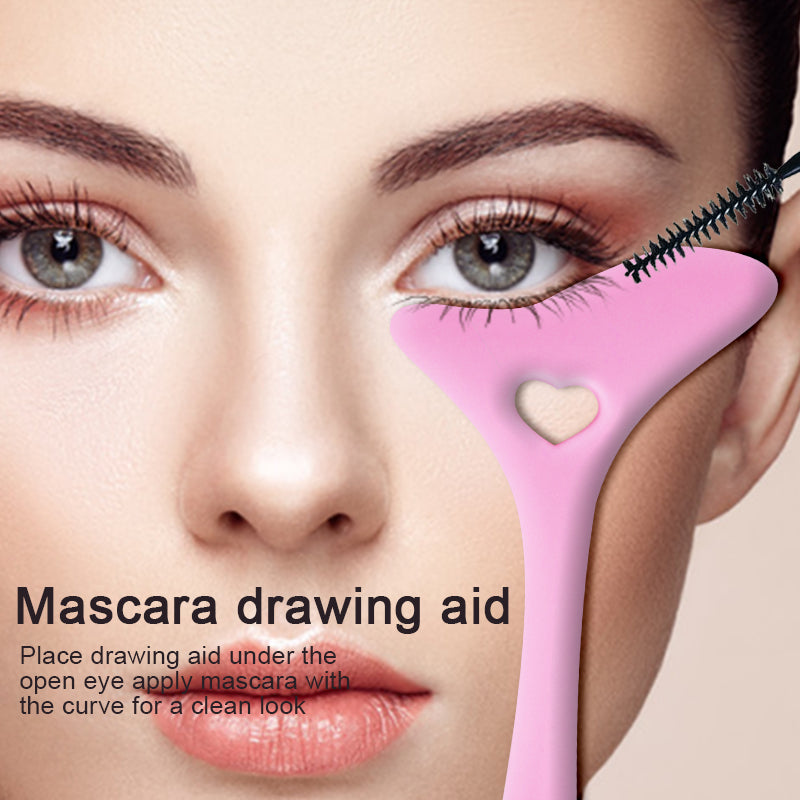 Silicone Eyeliner Stencil Wing Tip Mascara Drawing Lipstick Aid Face Cream Applicator For Beginners Makeup Tool Eyeliner Stencils Silicone Winged Tip Eyeliner Aid Eyebrow Pencil Stencil Reusable Best Find