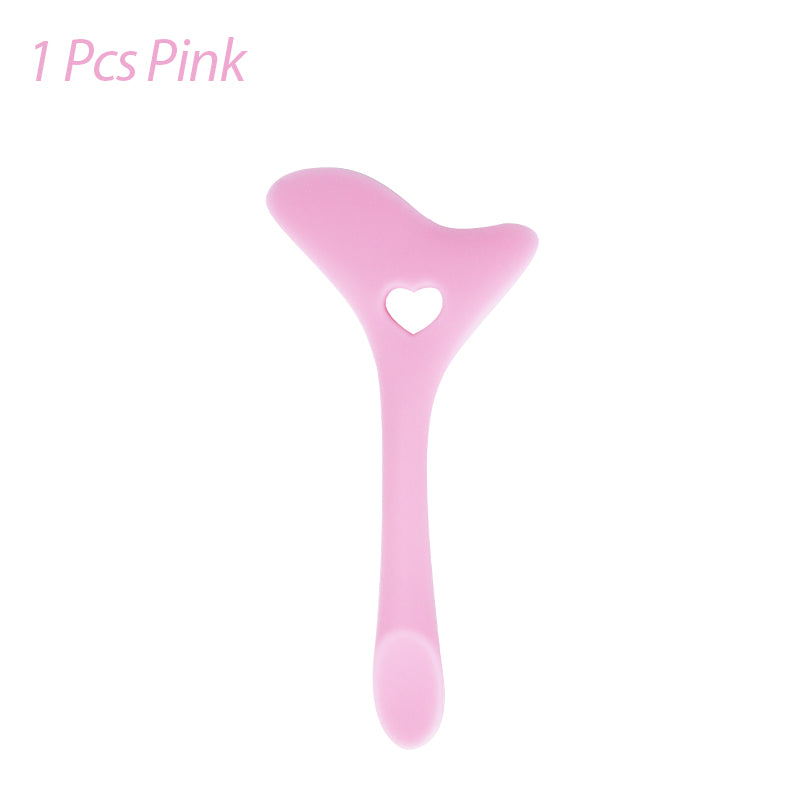 Silicone Eyeliner Stencil Wing Tip Mascara Drawing Lipstick Aid Face Cream Applicator For Beginners Makeup Tool Eyeliner Stencils Silicone Winged Tip Eyeliner Aid Eyebrow Pencil Stencil Reusable Best Find