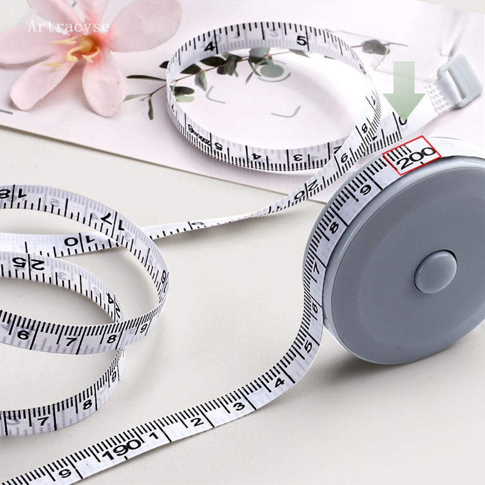 2m/79inch Soft Tape Measure Double Scale Body Sewing Flexible Ruler for Weight Loss Medical Body Measurement Sewing Tailor Craft Best Find