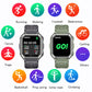 SENBONO 2022 New Smart Watch Men Big Battery Music Play Fitness Tracker Bluetooth Dial Call Sport Smartwatch Men for IOS Android Best Find