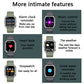 SENBONO 2022 New Smart Watch Men Big Battery Music Play Fitness Tracker Bluetooth Dial Call Sport Smartwatch Men for IOS Android Best Find