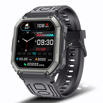 SENBONO 2022 New Smart Watch Men Big Battery Music Play Fitness Tracker Bluetooth Dial Call Sport Smartwatch Men for IOS Android Best Find