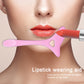 Silicone Eyeliner Stencil Wing Tip Mascara Drawing Lipstick Aid Face Cream Applicator For Beginners Makeup Tool Eyeliner Stencils Silicone Winged Tip Eyeliner Aid Eyebrow Pencil Stencil Reusable Best Find