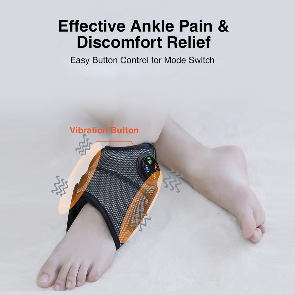 Smart Ankle Foot Massager Air Compression Vibration Hot Compress Modalyst