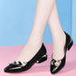Women Pumps Patent Leather Dress Shoes Low Heels Best Find