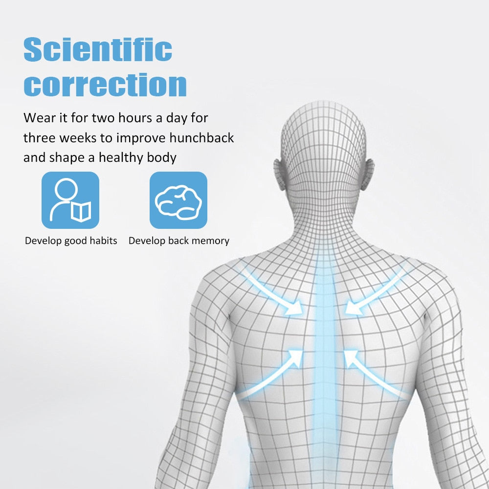 Smart Correction Belt Sensor Orthosis Invisible Reminder Adult & Child Sitting Posture Hunchback Back Smart Posture Corrector Best Find