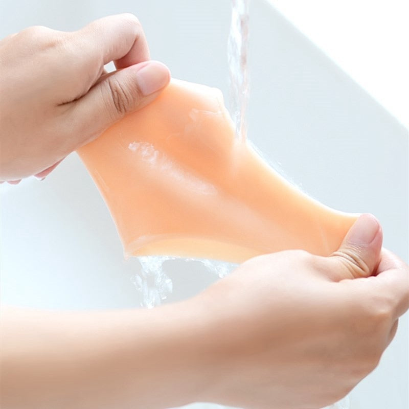 Silicone Heel Protector Protective Sleeve Heel Spur Pads For Relief Plantar Fasciitis Heel Pain Reduce Pressure On Heel 1 Pair Best Find