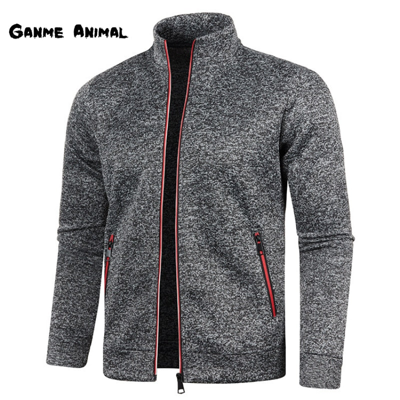 Spring Men's Turn-down Collar Sweatshirt Zipper Stand Collar Pullovers Man Sweatshirts Man Zippers Sweater Coats Best Find