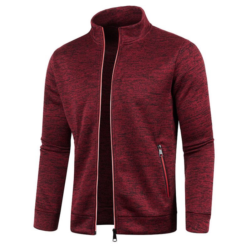 Spring Men's Turn-down Collar Sweatshirt Zipper Stand Collar Pullovers Man Sweatshirts Man Zippers Sweater Coats Best Find