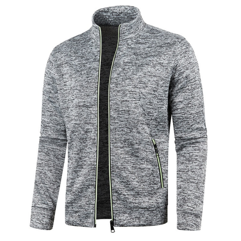 Spring Men's Turn-down Collar Sweatshirt Zipper Stand Collar Pullovers Man Sweatshirts Man Zippers Sweater Coats Best Find