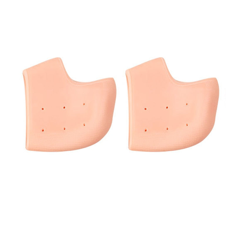 Silicone Heel Protector Protective Sleeve Heel Spur Pads For Relief Plantar Fasciitis Heel Pain Reduce Pressure On Heel 1 Pair Best Find